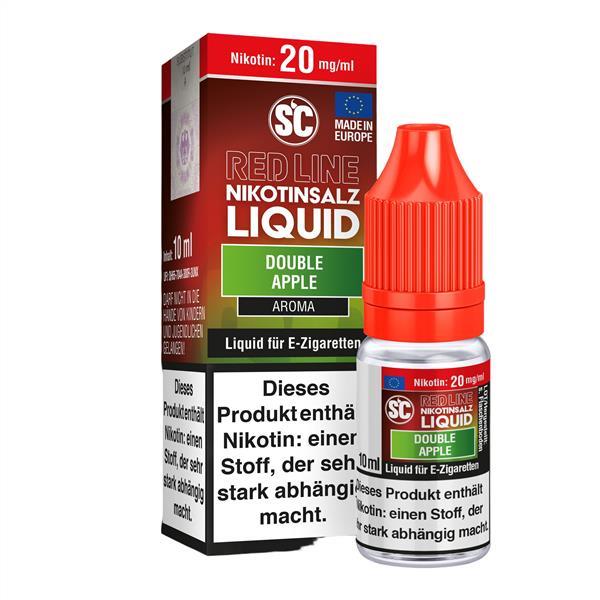 SC-RED LINE Double Apple - Nikotinsalz Liquid 10 mg/ml